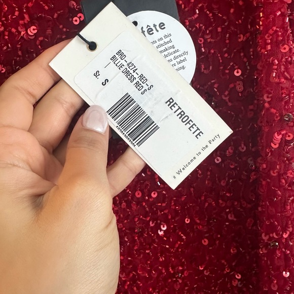 NWT RETROFETE BILLIE DRESS - Picture 4 of 8